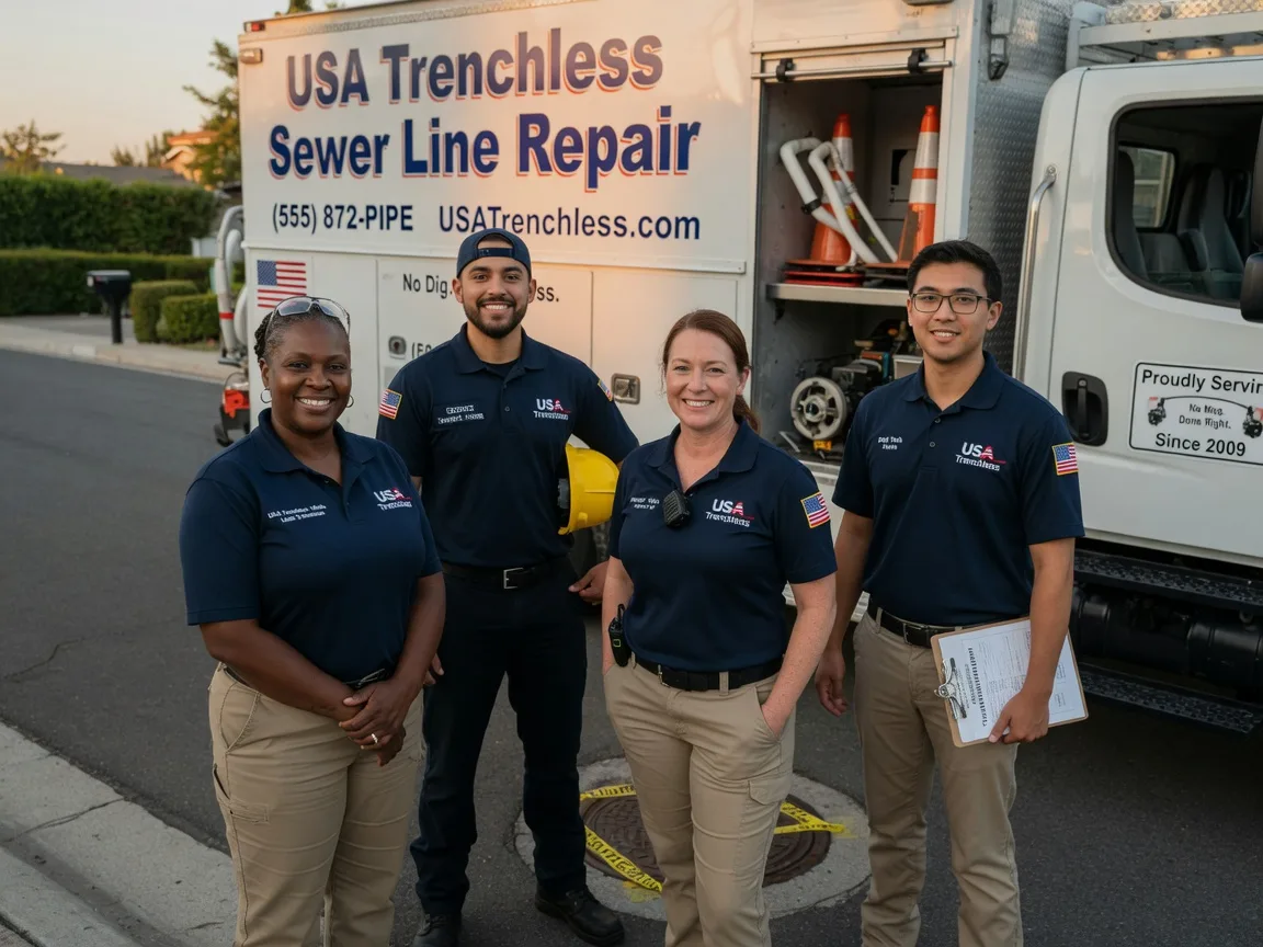 Sewer Line Repair company in Hallsville, TX